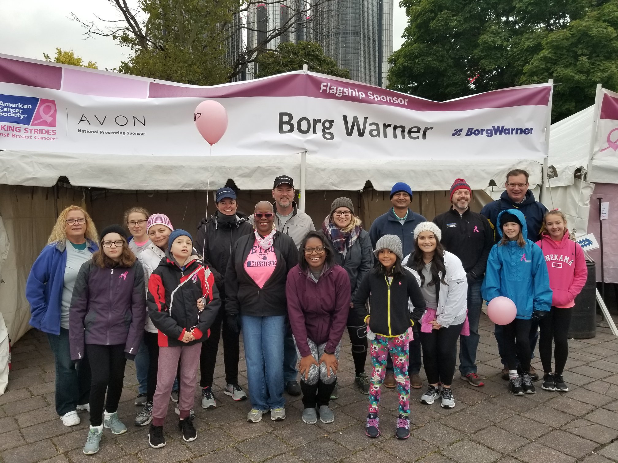 Making Strides Against Breast Cancer Walk