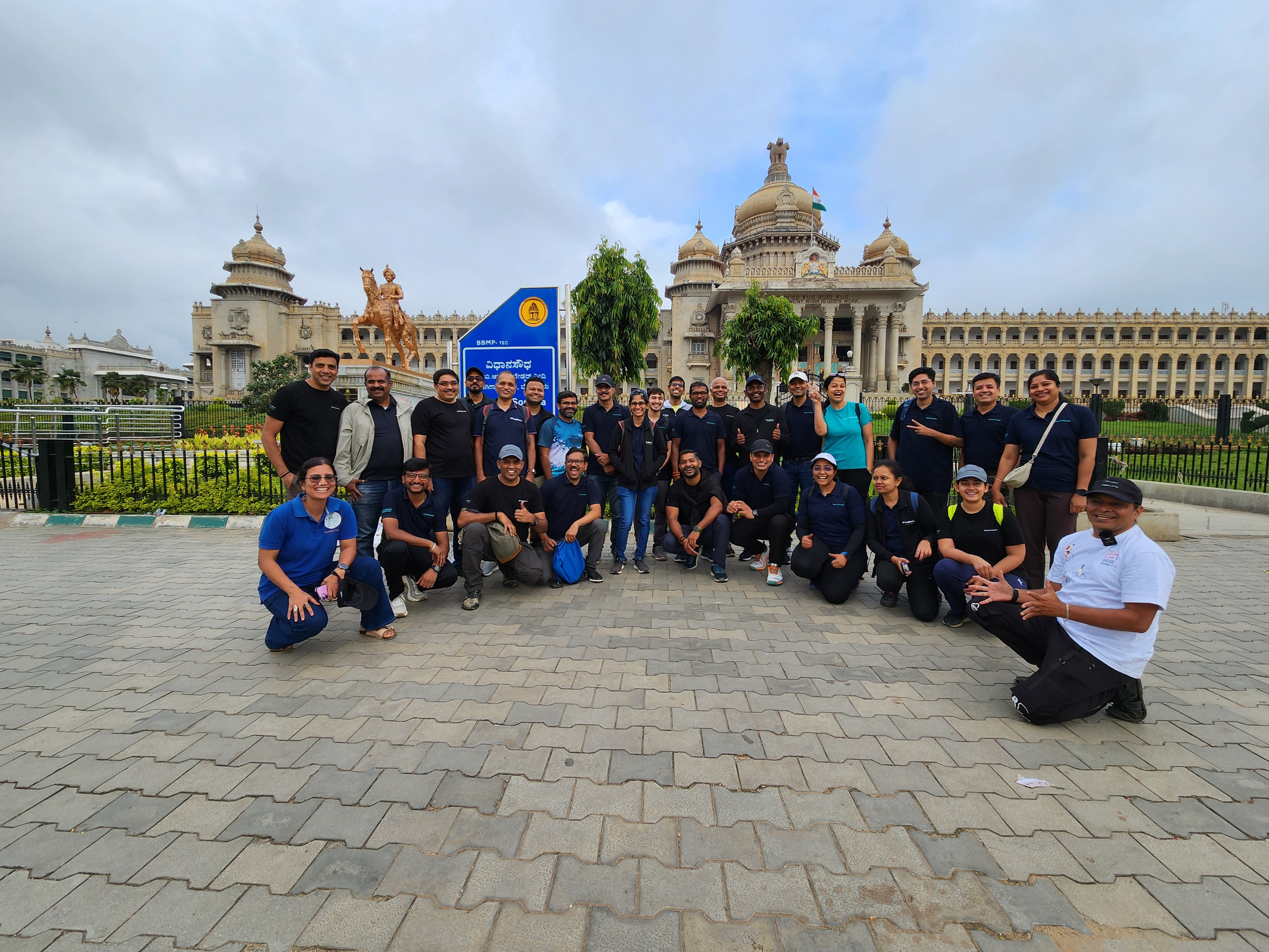 Plogging @ Vidhana Soudha