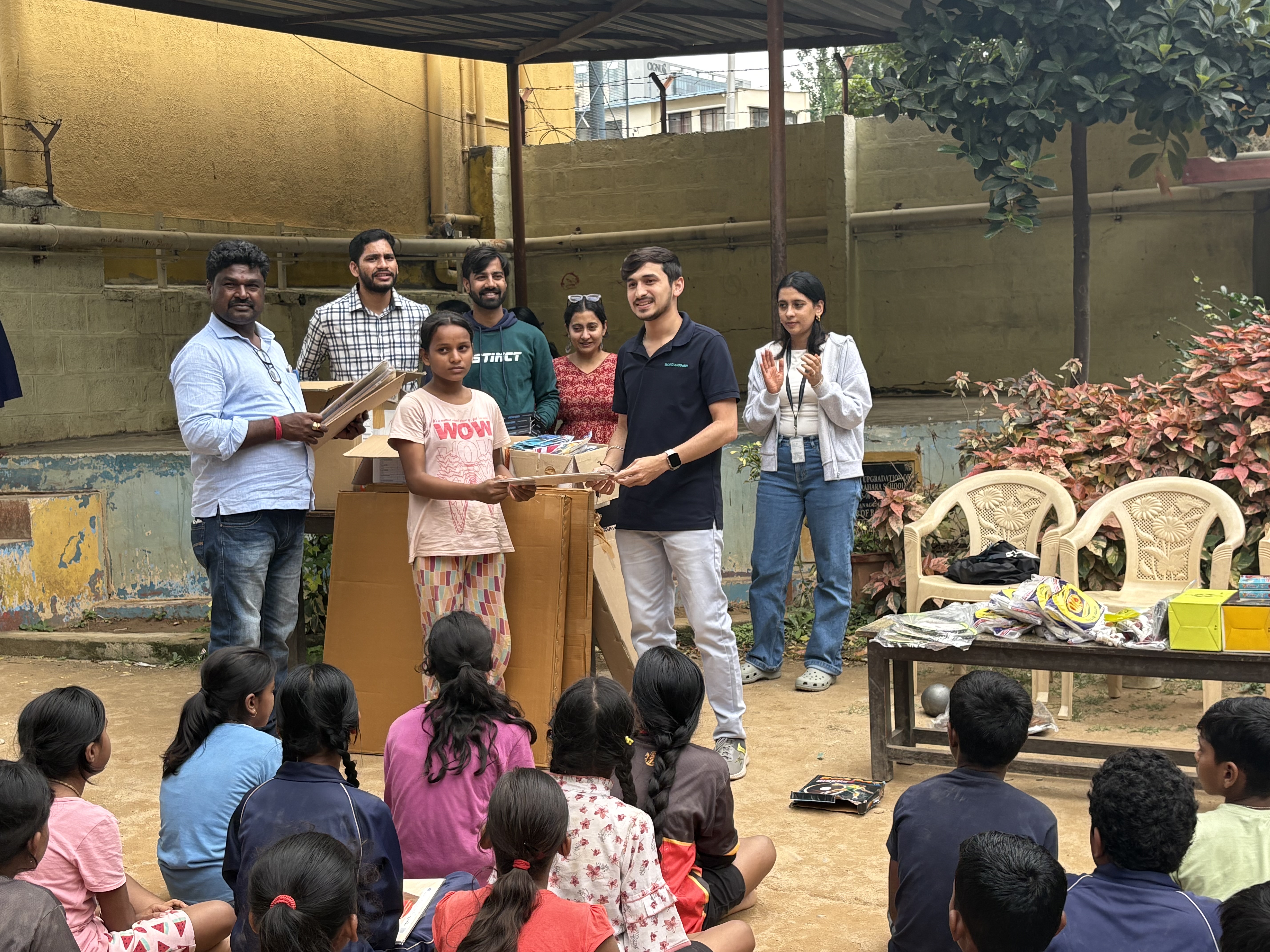 CSR Initiative - Donation of Sports Equipments