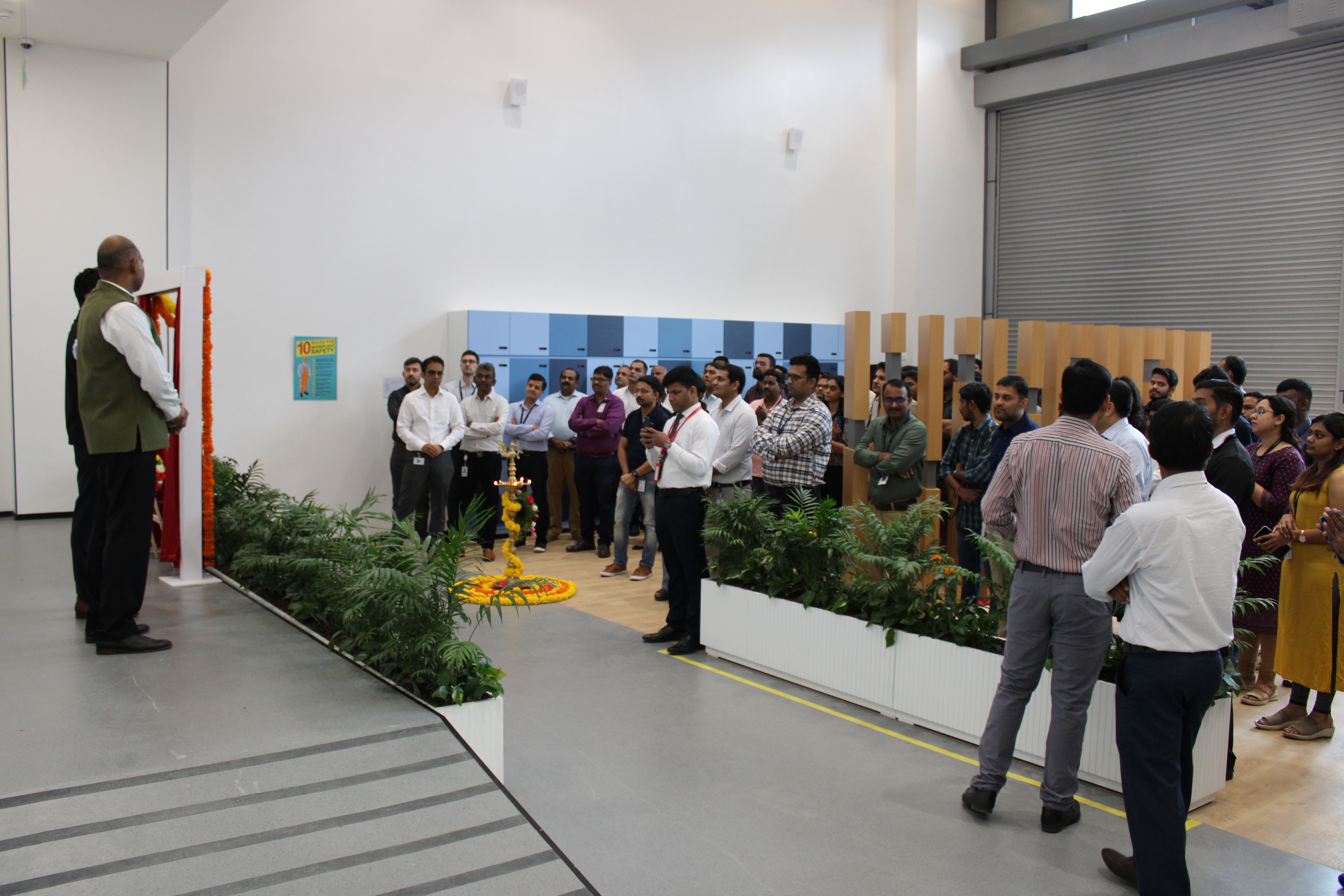 Man speaking to an audience
