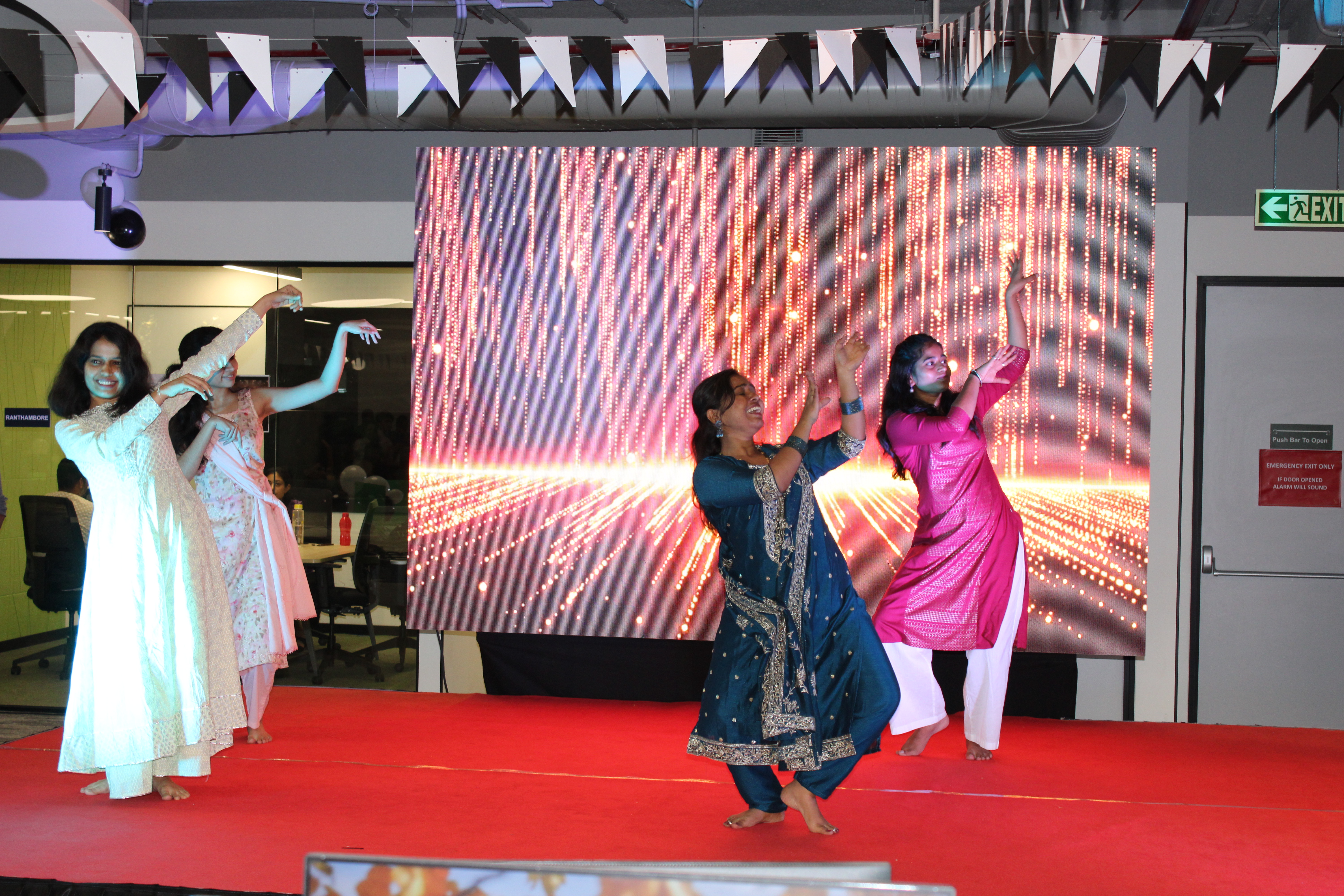 Women dancing