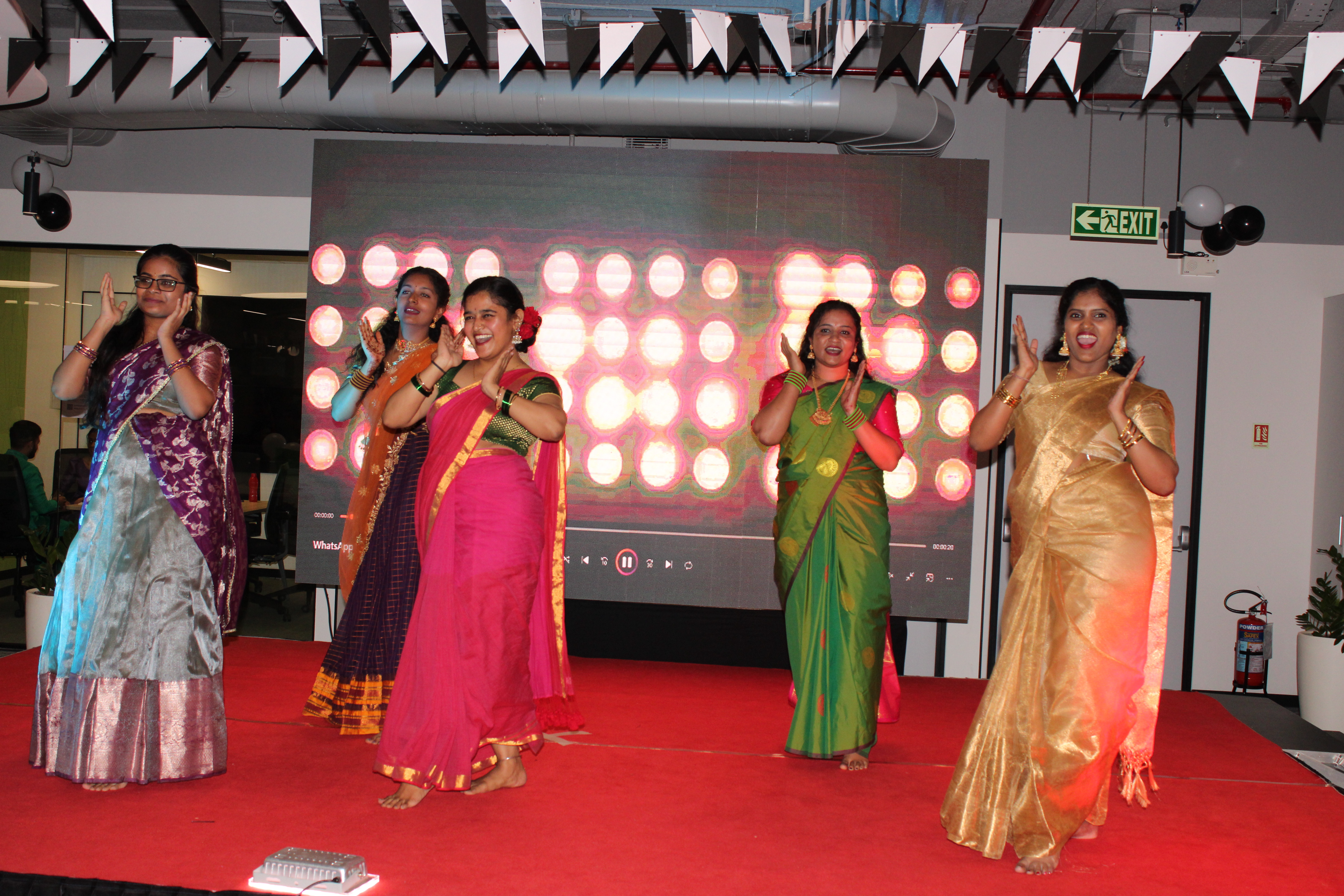 Women dancing