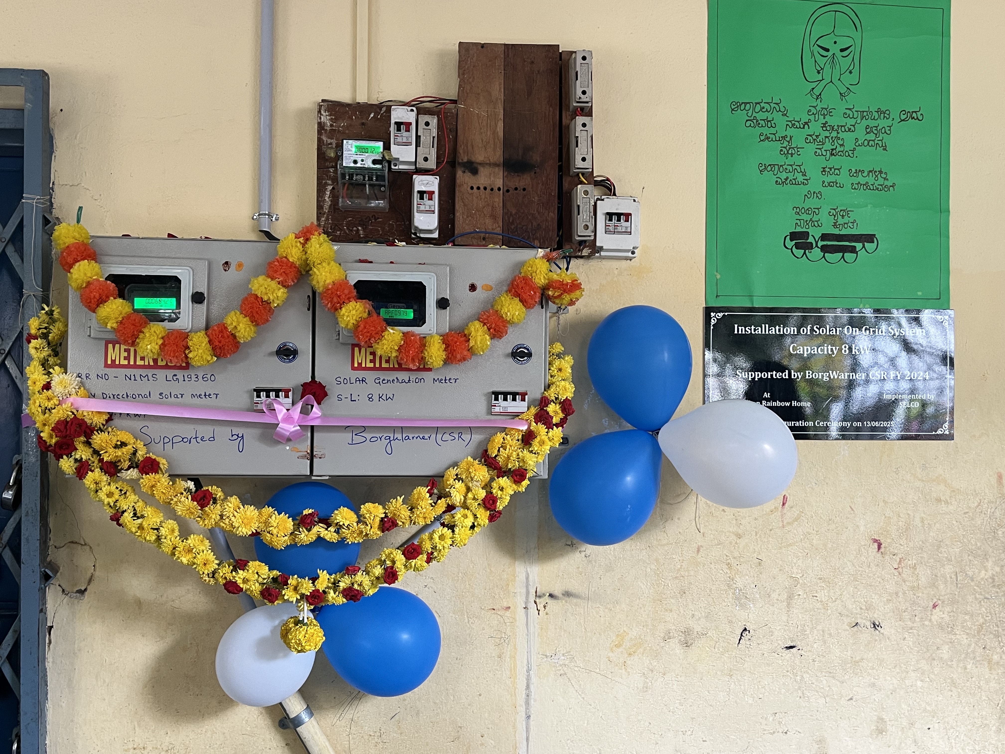 CSR Initiative - Solar Panel Installation