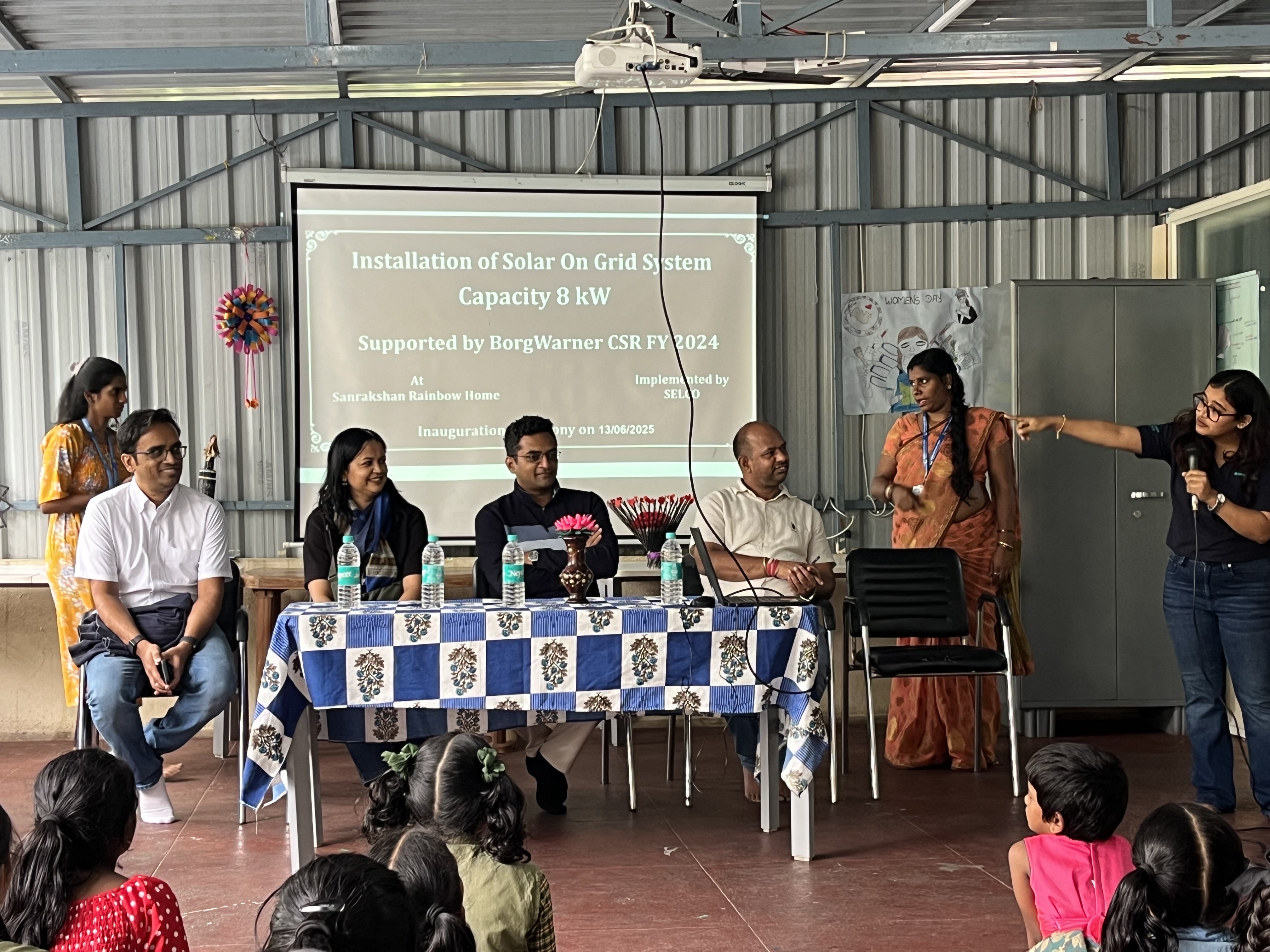 CSR Initiative - Solar Panel Installation