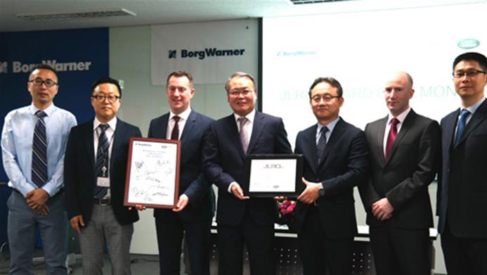 Chungju Earns Jaguar Land Rover Quality Award