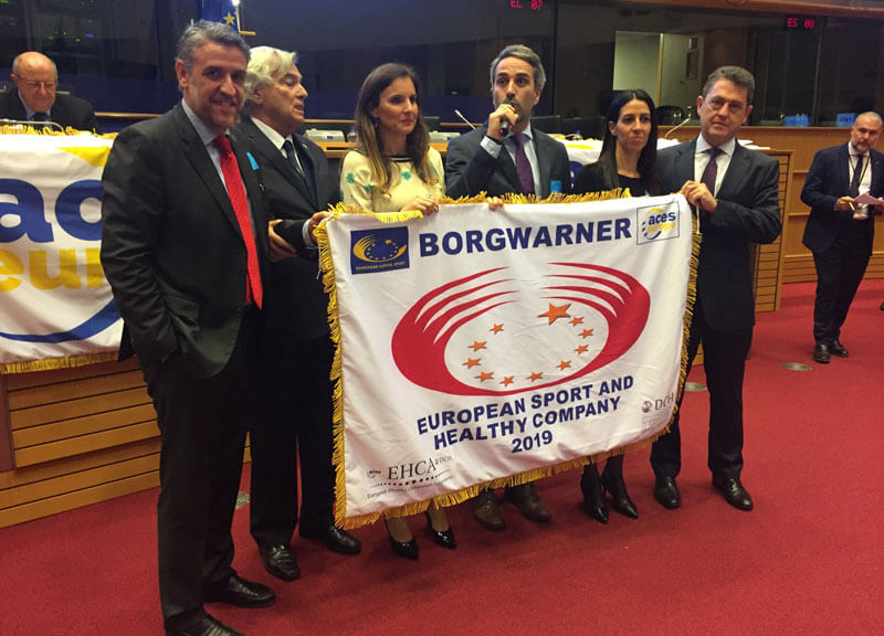 BorgWarner receives European Sport and Healthy Company Award