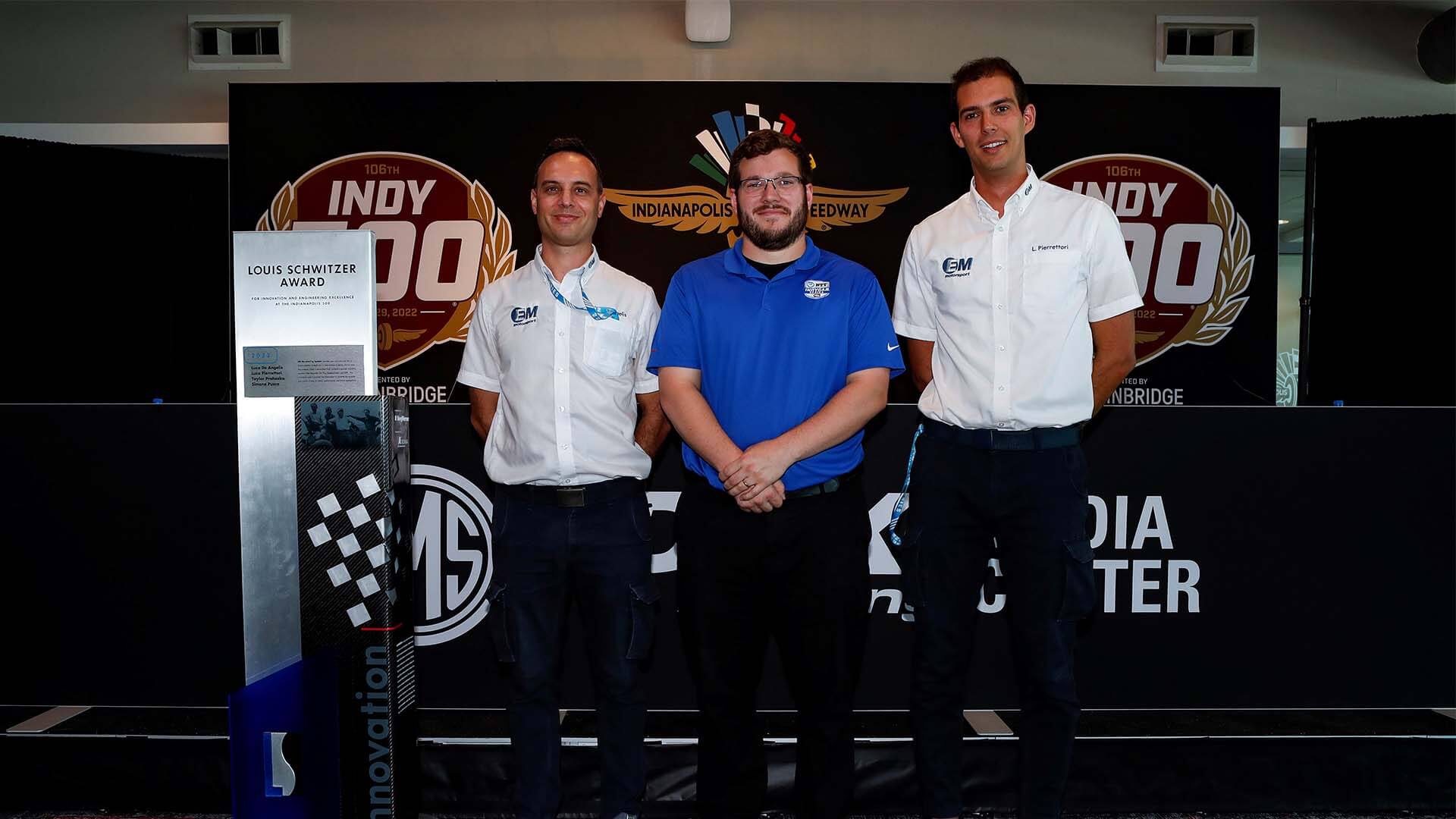 2022 Louis Schwitzer Award Celebrates Engineers Behind NTT INDYCAR SERIES